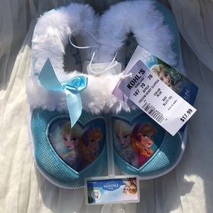 DISNEY’S FROZEN SLIPPERS! LITTLE GIRL SZXL 11/12